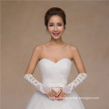 Сатин без пальцев кружева аппликация свадебные аксессуары высокое качество свадебное платье кружева перчатки
